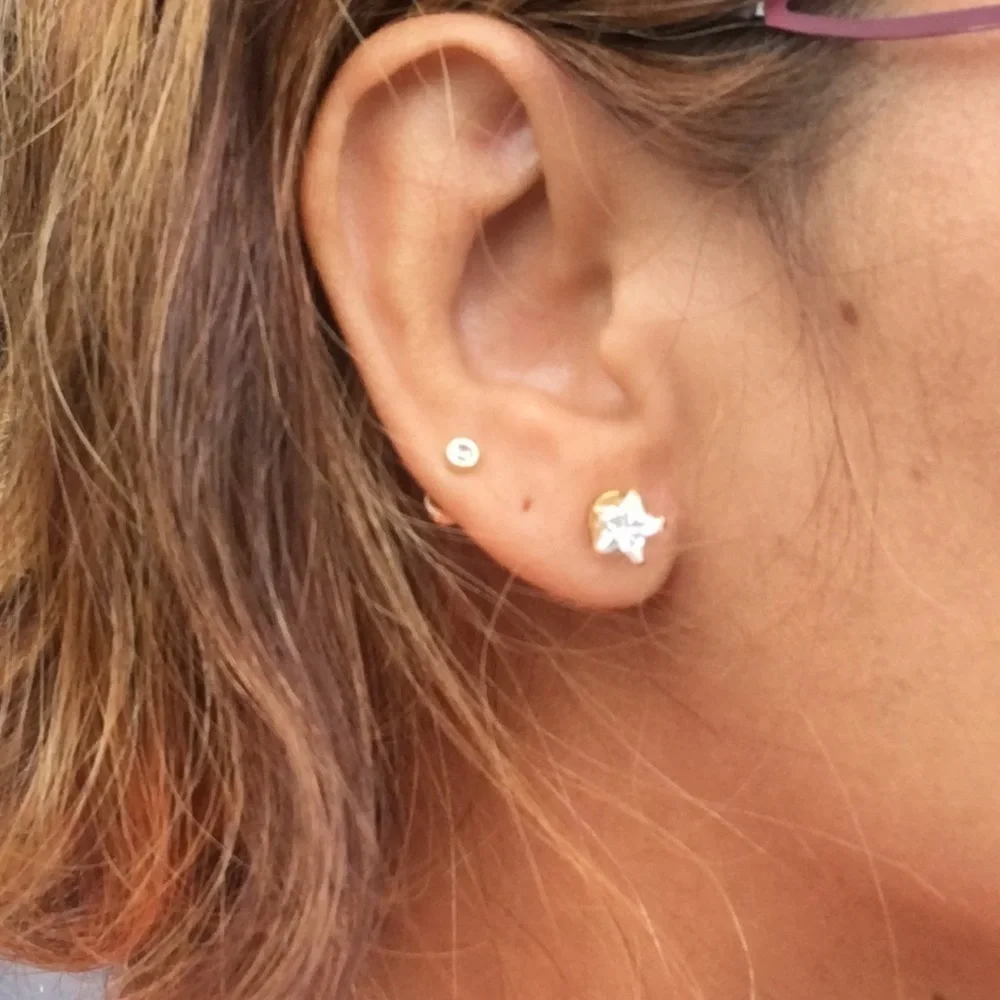 GOLD filled earrings - Picture 3 of 7